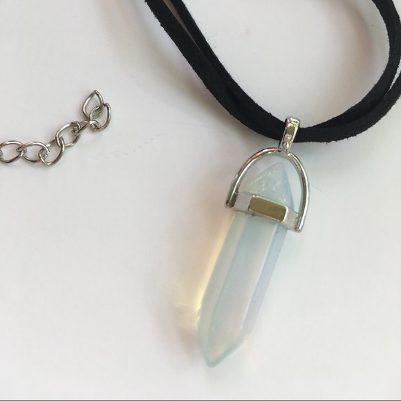 Opal Stone Necklace - Picture 4 of 4